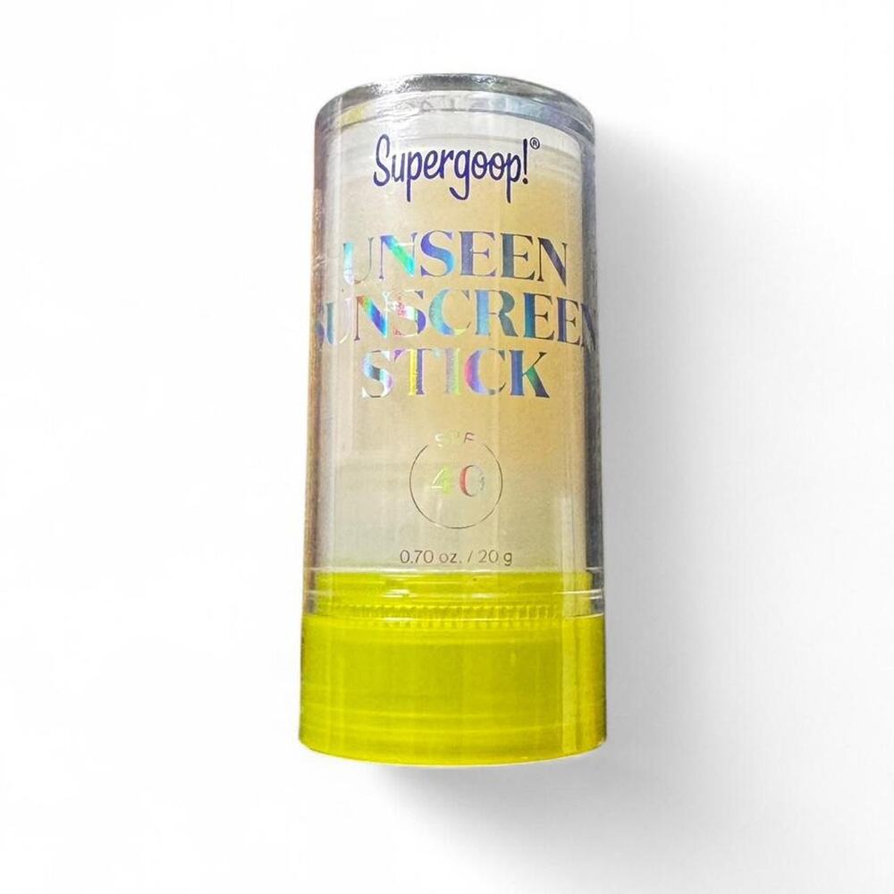 NWT Supergoop! Unseen Sunscreen Stick SPF 40 Invisible Protection — 0.7oz/20mL